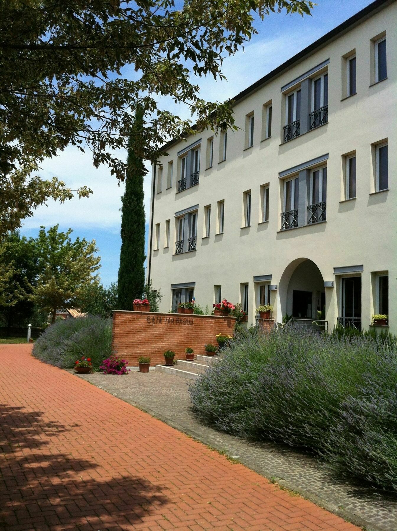 Готель Convento Cappuccini Casa S. Paolo Вітербо Екстер'єр фото